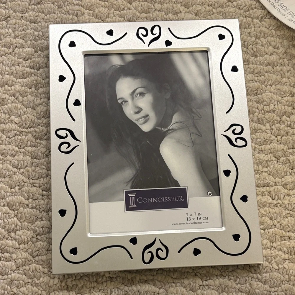 Silver Frame with Black Detailing